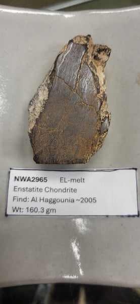Stoney Meteorite - 021 NWA 2965 (Standing Meteorite)