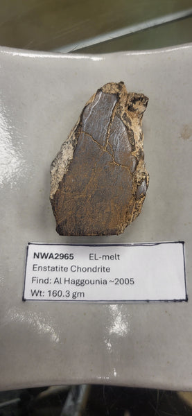 Stoney Meteorite - 021 NWA 2965 (Standing Meteorite)