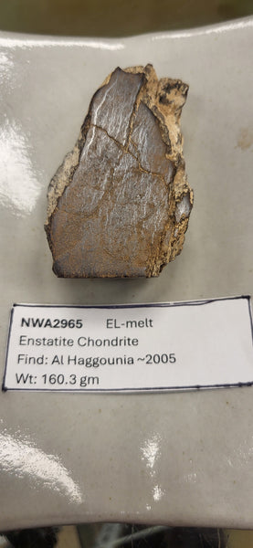 Stoney Meteorite - 021 NWA 2965 (Standing Meteorite)