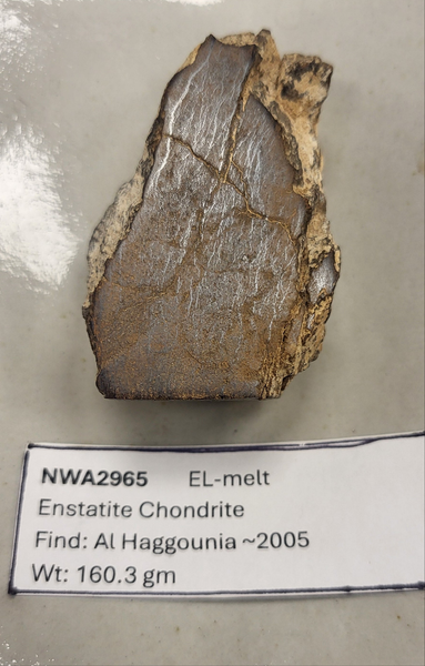 Stoney Meteorite - 021 NWA 2965 (Standing Meteorite)