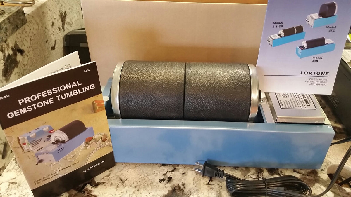 Lortone Rotary Tumbler Model 33B Nature's Best Rock and Gem