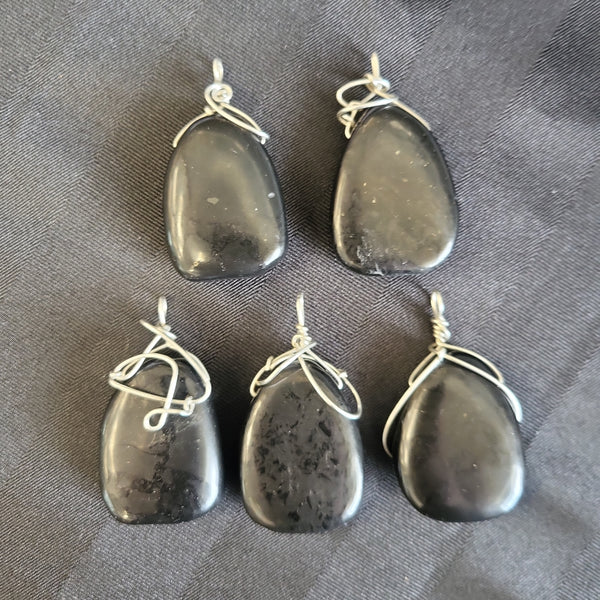Shungite Pendants