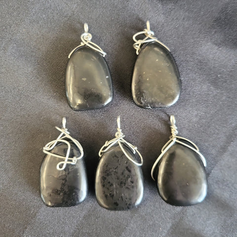 Shungite Pendants