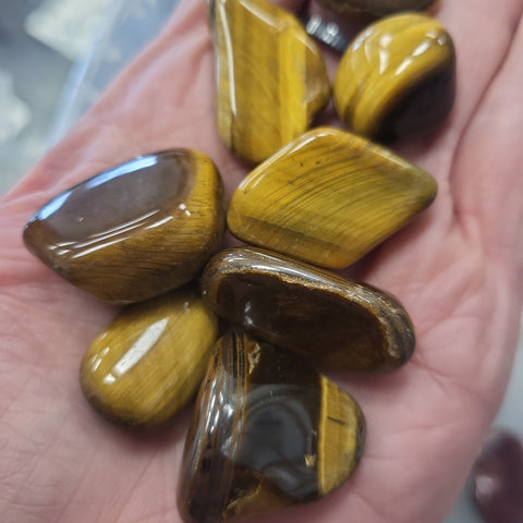 Tiger's Eye Tumbled