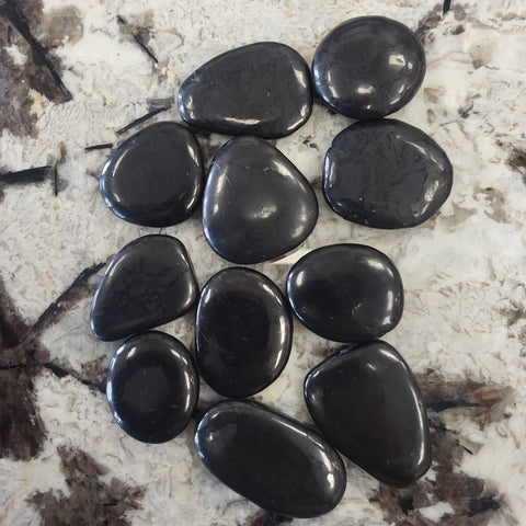 Shungite Palm Stones