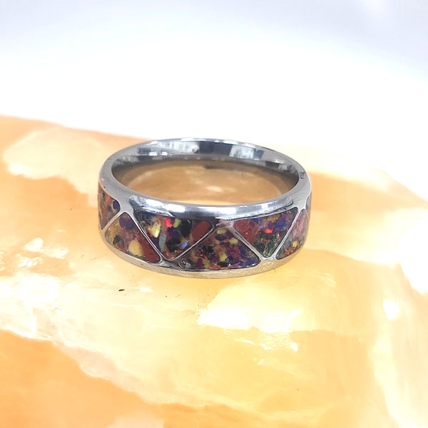Opal Chakra Ring