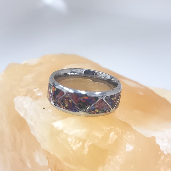 Opal Chakra Ring