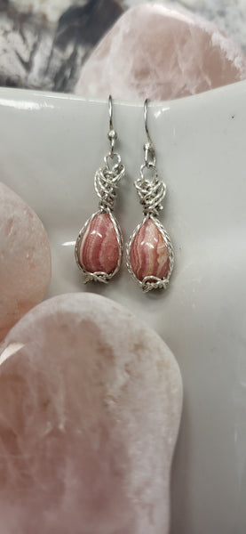Rhodochrosite & Sterling