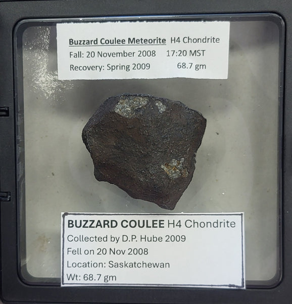 Stoney Meteorite - 001  (Buzzard Coulee)