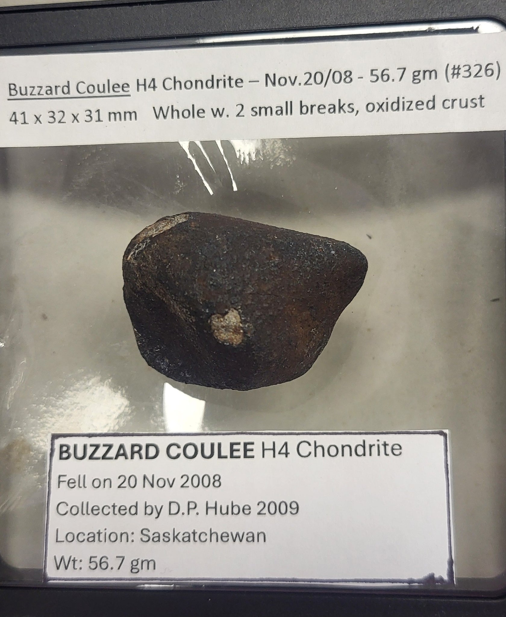 Stoney Meteorite - 002 (Buzzard Coulee)