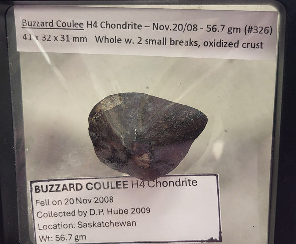 Stoney Meteorite - 002 (Buzzard Coulee)