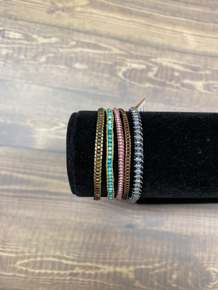 Micro Ladder Bracelet - Adjustable – Nature's Best Rock and Gem