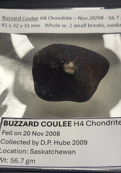 Stoney Meteorite - 002 (Buzzard Coulee)