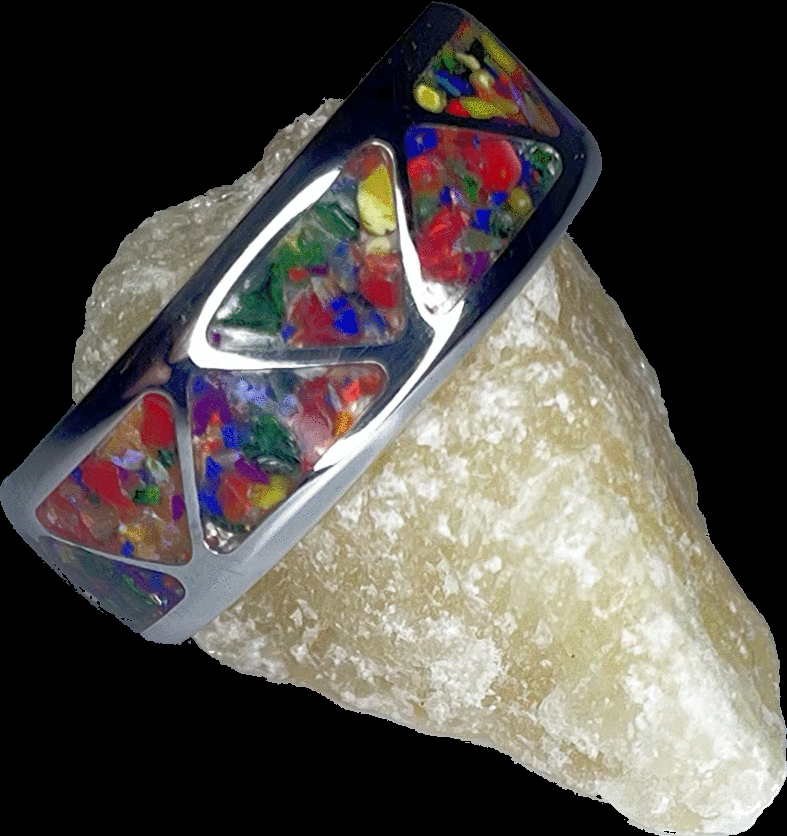 Opal Chakra Ring