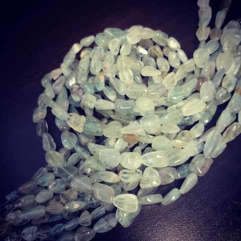 Aquamarine Beads