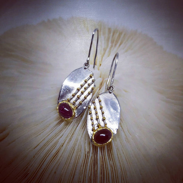 Garnet Earrings
