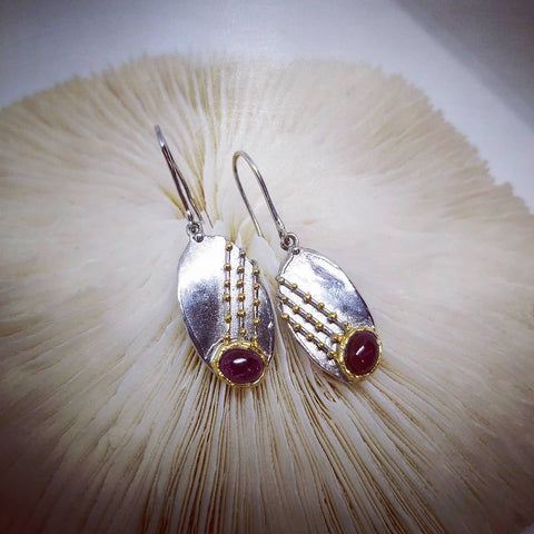 Garnet Earrings