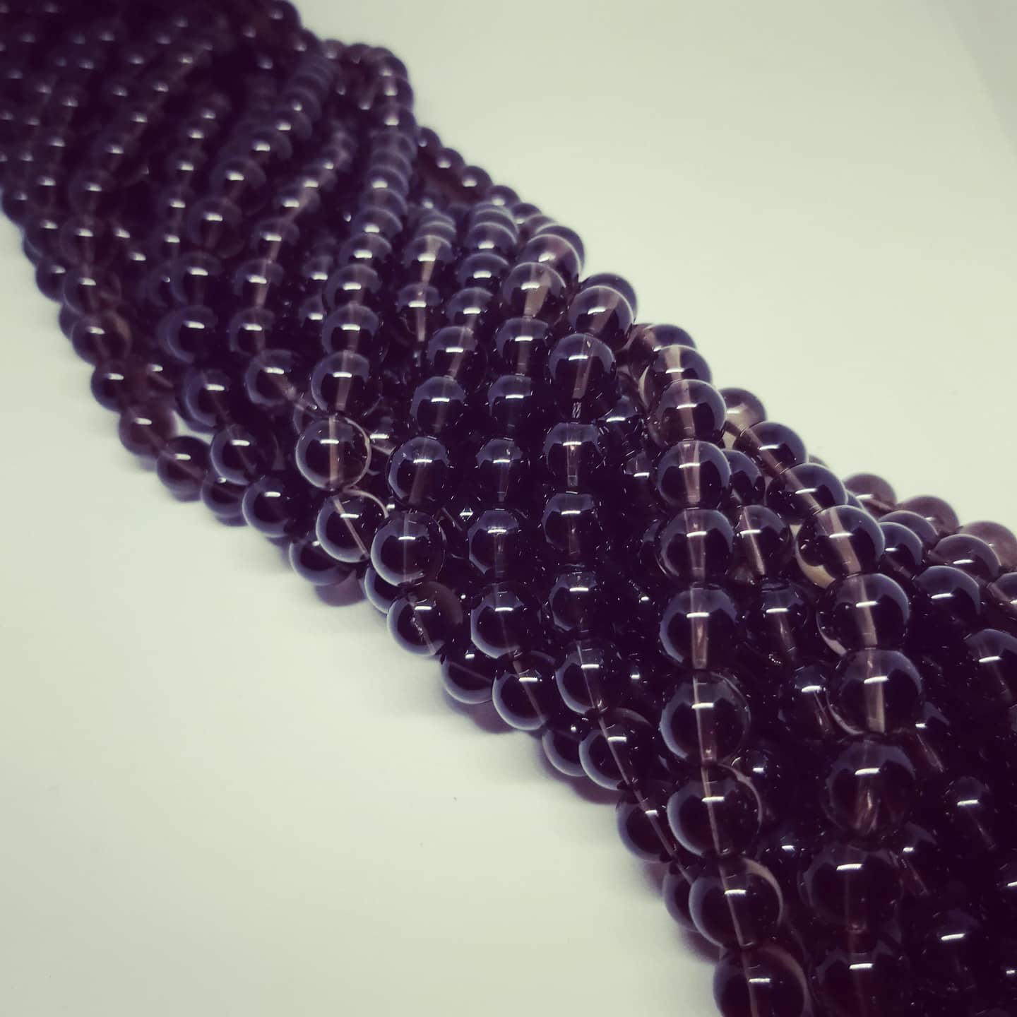 Smoky Quartz Beads (10mm)