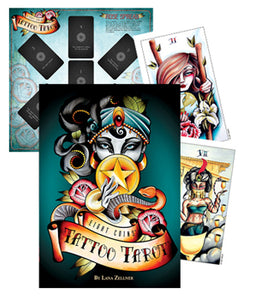 Eight Coins -Tattoo Tarot Deck